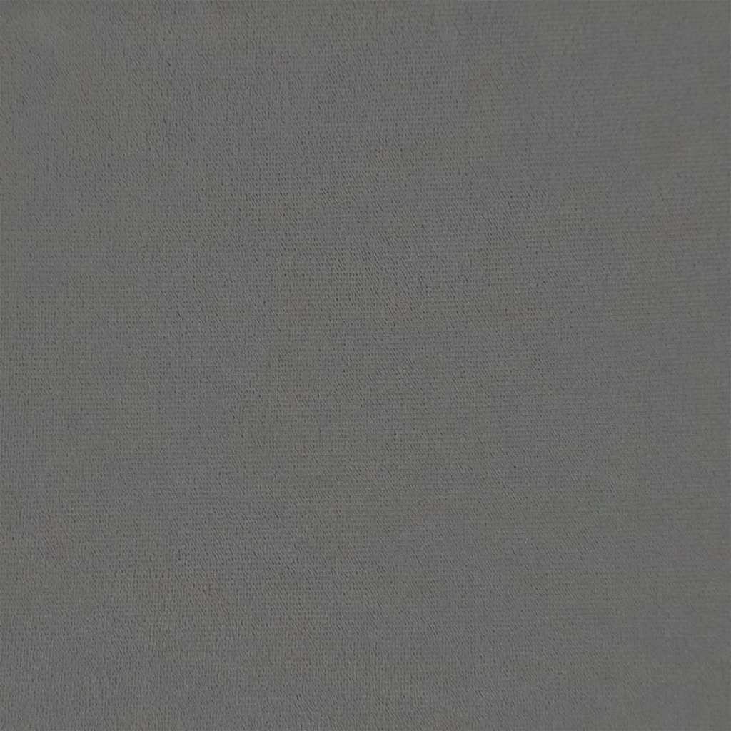 Καναπές-Κρεβάτι Δαπέδου 2 σε 1 Σκ. Γκρι 122x204x55 εκ. Βελούδο