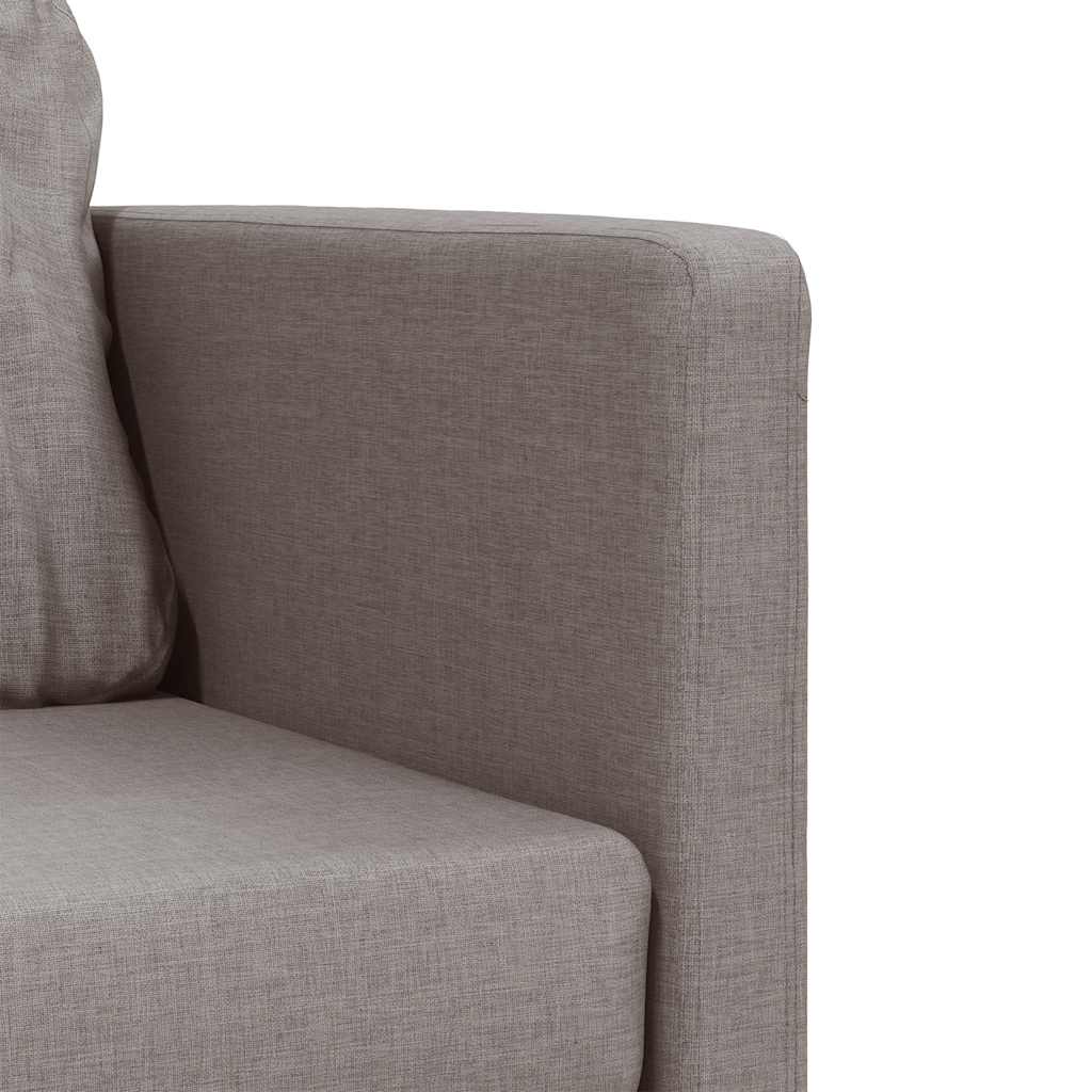 Καναπές-Κρεβάτι Δαπέδου 2 σε 1 Taupe 112x174x55 εκ. Ύφασμα