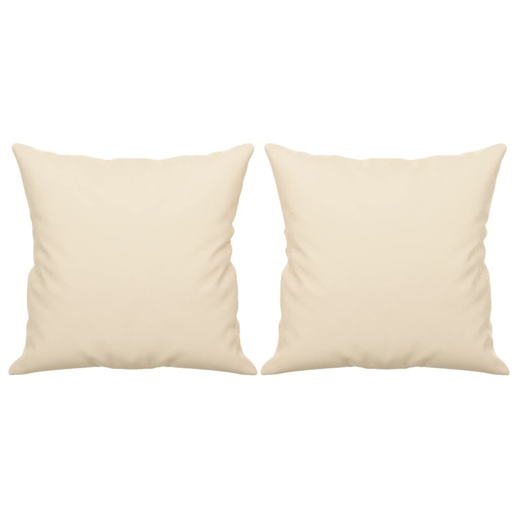 Καναπές Τριθέσιος Beige 180 εκ. από Μικροΐνες με Μαξιλάρια