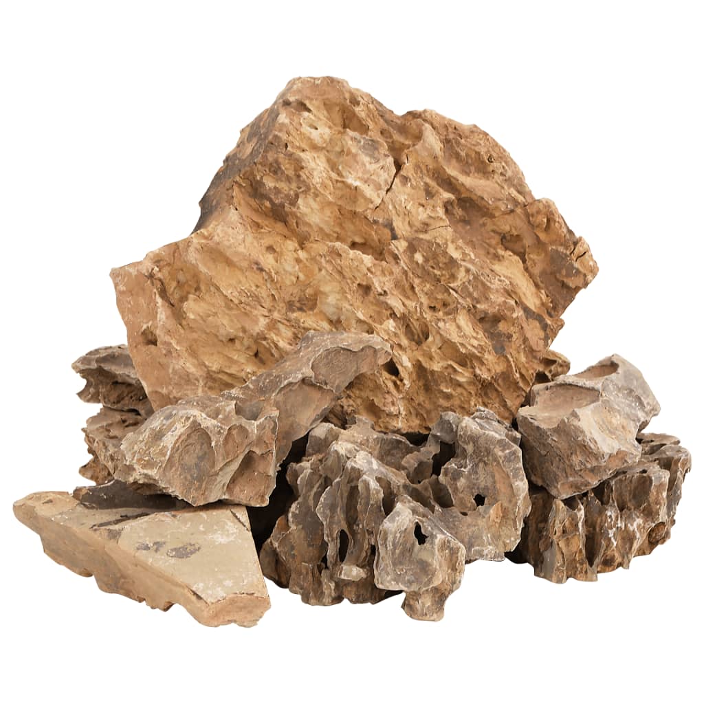 Πέτρες Dragon Stones Καφέ 25 κιλά 5-30 εκ.