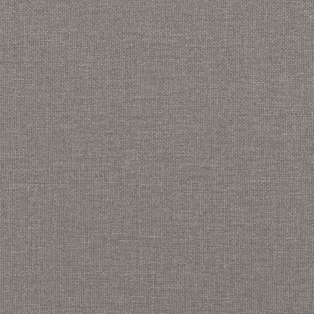 Καναπές Διθέσιος Taupe 120 εκ. Υφασμάτινος