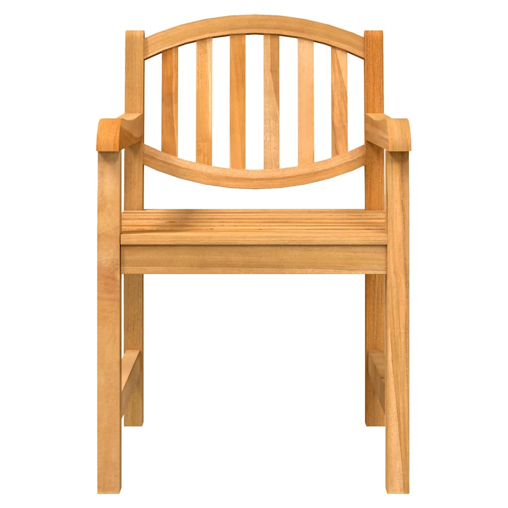 Καρέκλες Κήπου 4 τεμ. 58 x 59 x 88 εκ. από Μασίφ Ξύλο Teak – εικόνα προϊόντος 4