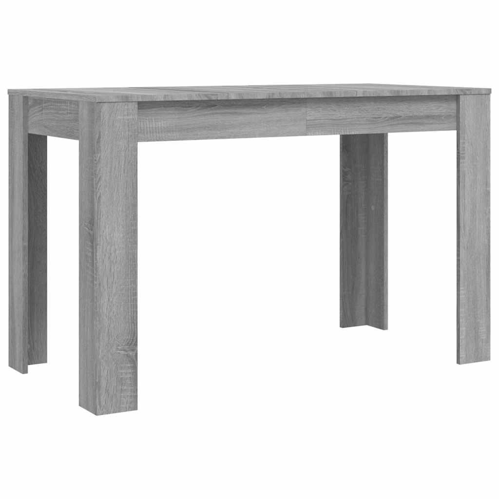 Τραπεζαρία Γκρι Sonoma 120 x 60 x 76 εκ. από Επεξεργασμένο Ξύλο