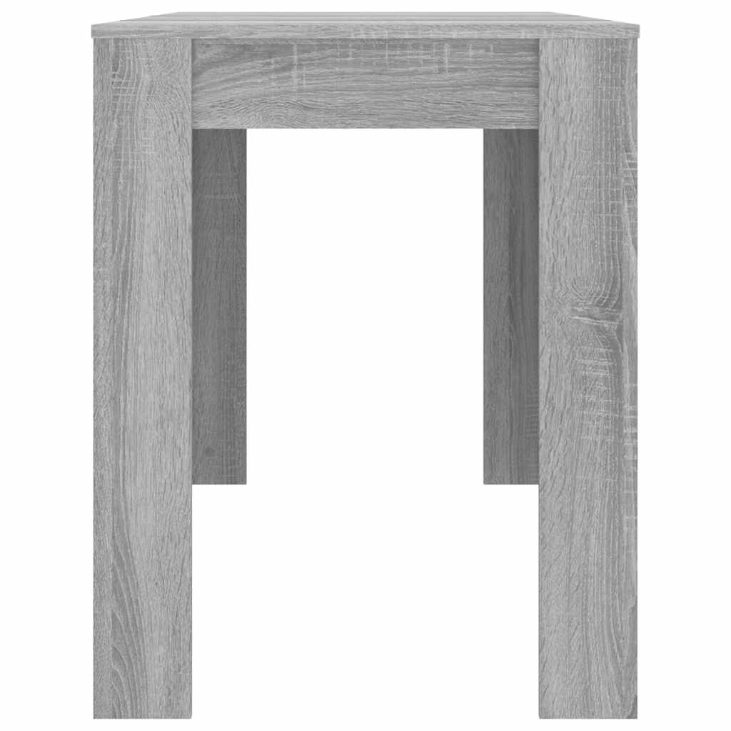 Τραπεζαρία Γκρι Sonoma 120 x 60 x 76 εκ. από Επεξεργασμένο Ξύλο