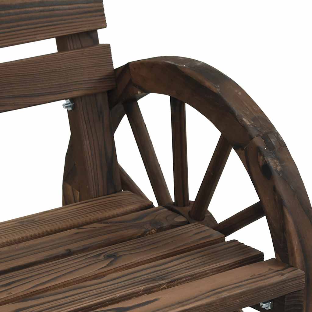 Καρέκλες Κήπου 2 τεμ. 58 x 58 x 78,5 εκ. από Μασίφ Ξύλο Ελάτης