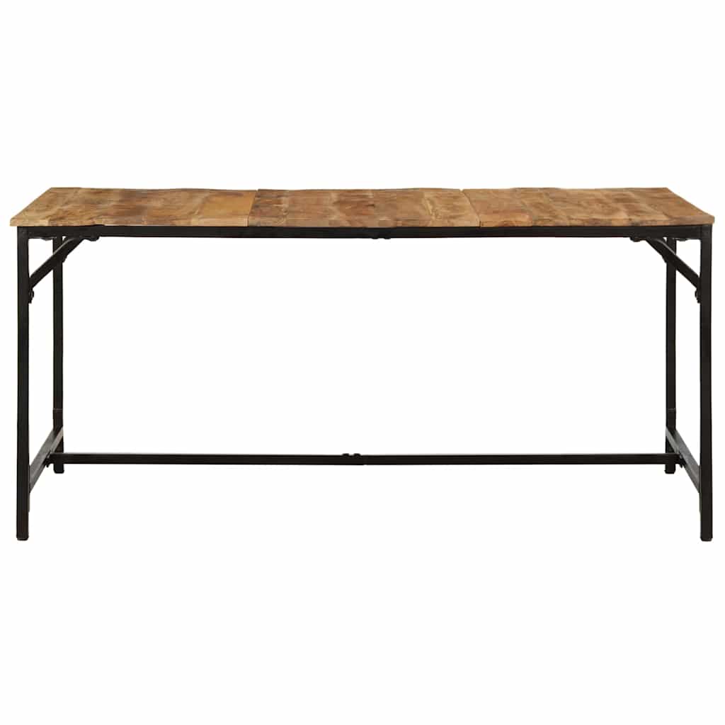 Τραπεζαρία 160 x 80 x 75 εκ. από Μασίφ Ακατέργαστο Ξύλο Μάνγκο