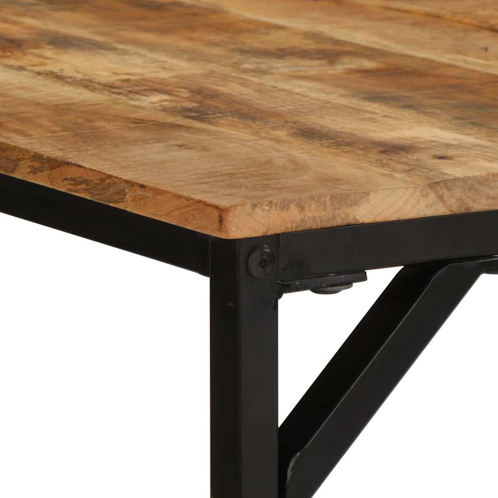Τραπεζαρία 180 x 90 x 75 εκ. από Μασίφ Ακατέργαστο Ξύλο Μάνγκο