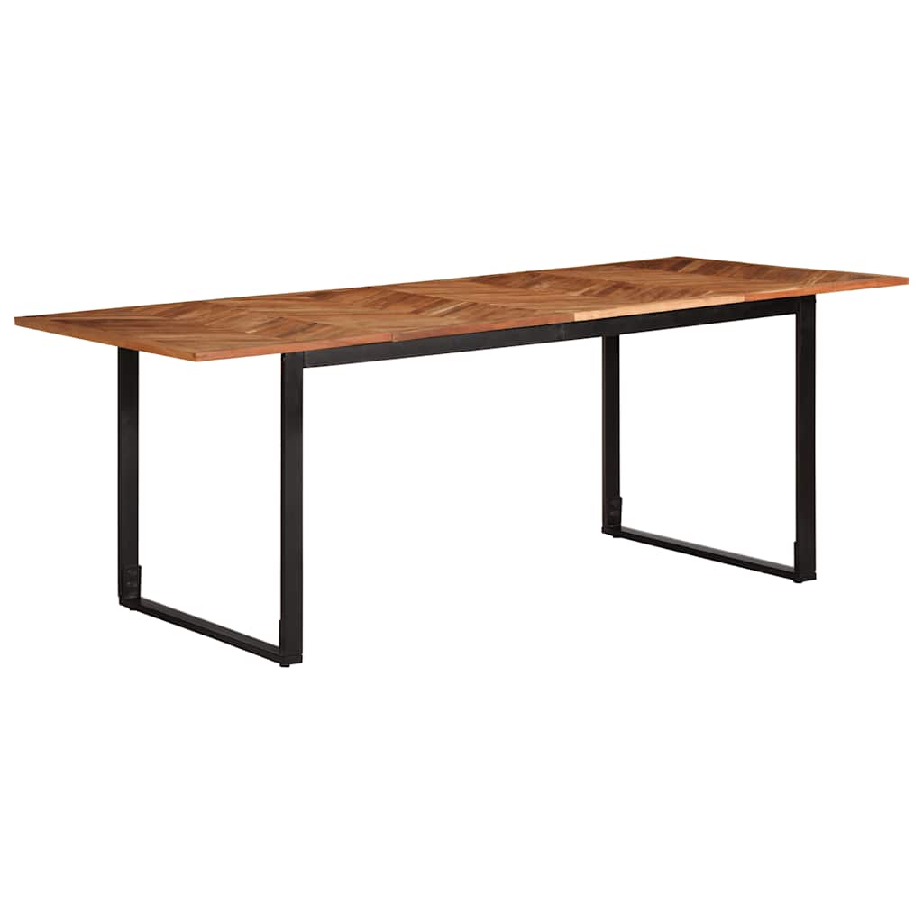Τραπεζαρία 200 x 100 x 75 εκ. από Μασίφ Ξύλο Ακακίας