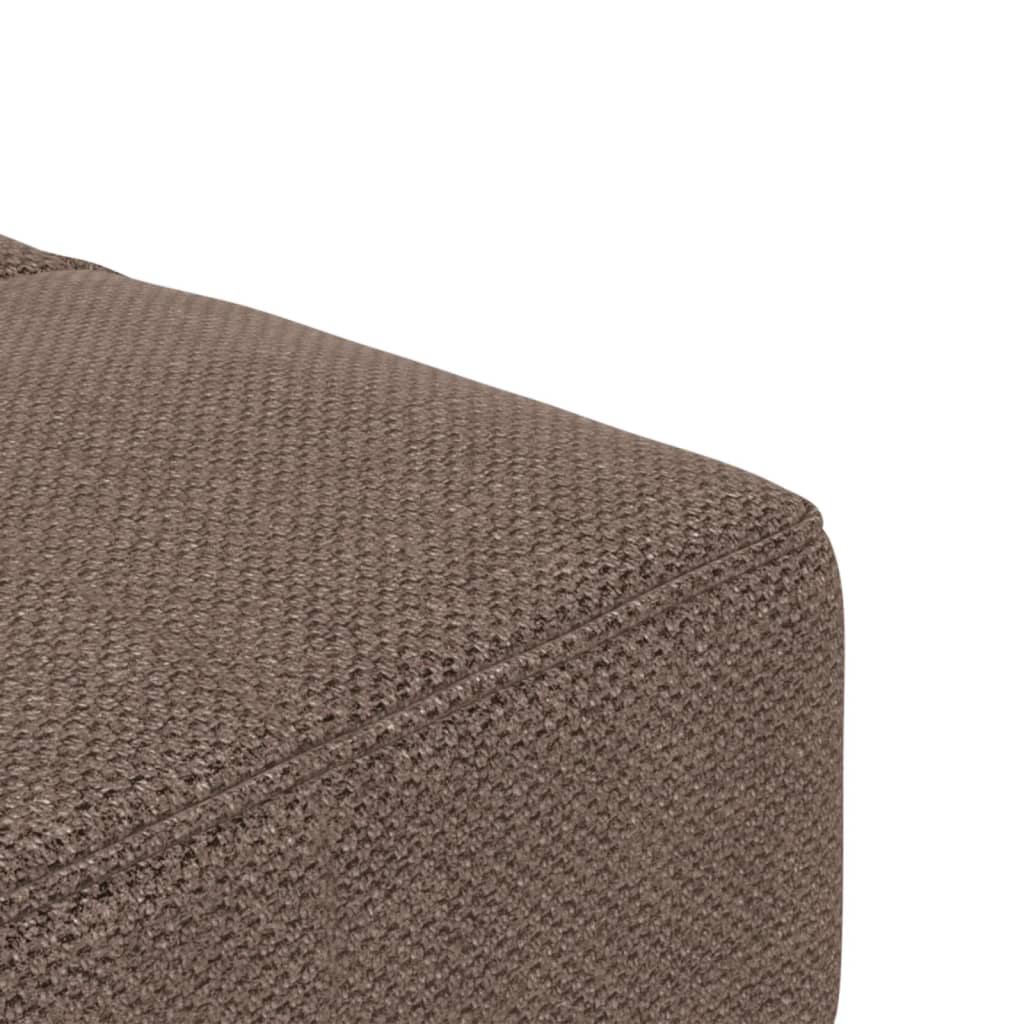 Καναπές Κρεβάτι Διθέσιος Taupe Υφασμάτινος με Δύο Μαξιλάρια
