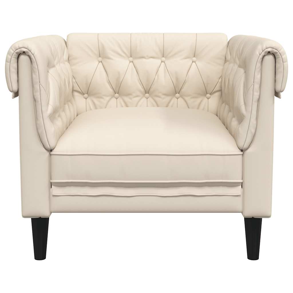 Πολυθρόνα Chesterfield Λινό