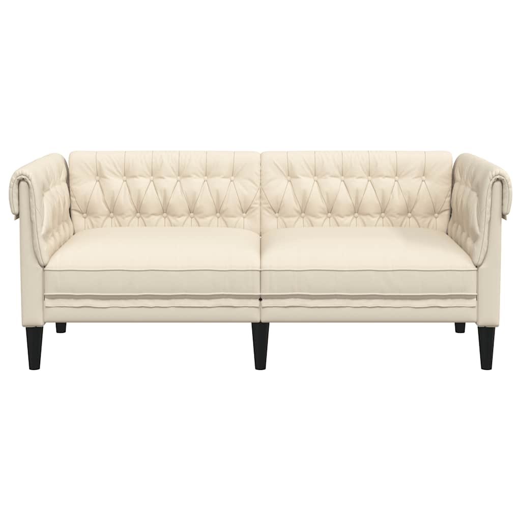 Καναπές Διθέσιος Chesterfield Λινό