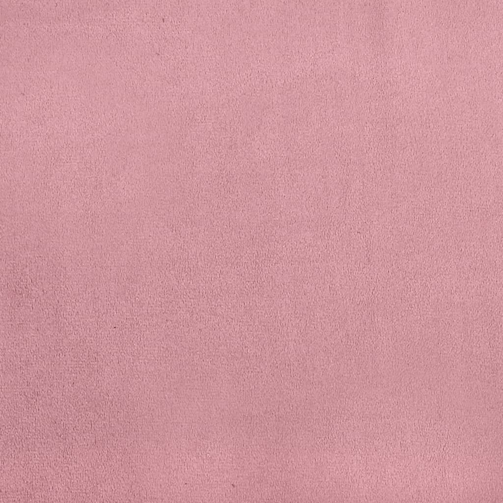 Καναπές Διθέσιος Ροζ από Βελούδο