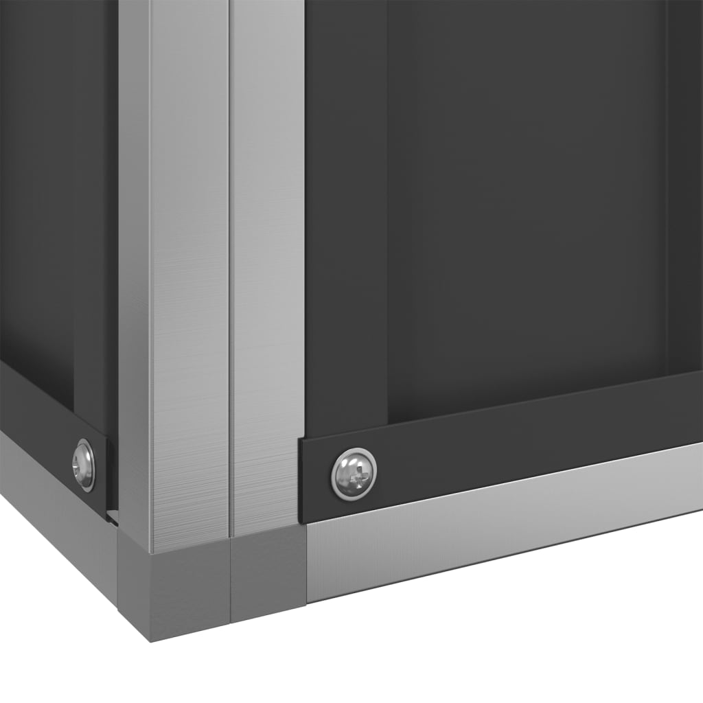 Κλουβί με Επέκταση Ασημένιο 497x303x216 εκ. Ατσάλινο