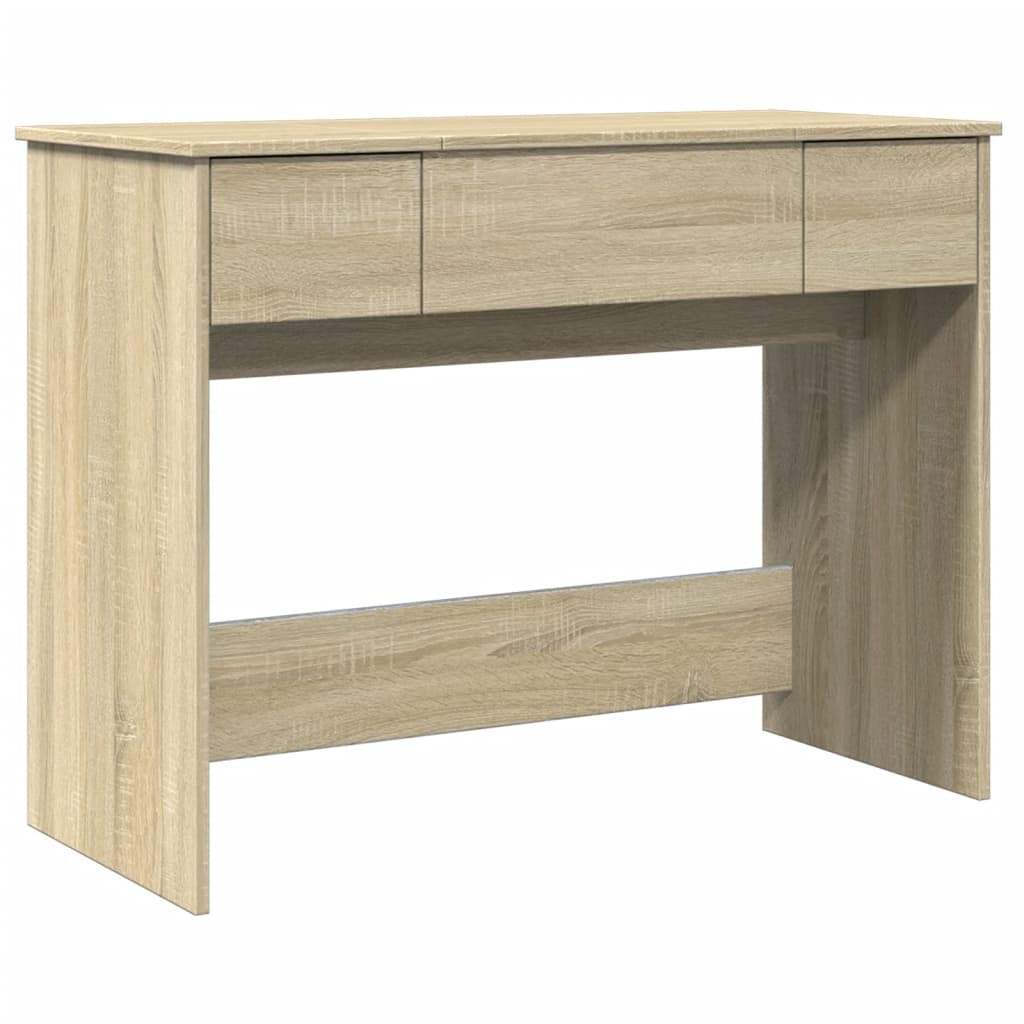 Μπουντουάρ με Καθρέφτη Sonoma Δρυς 100x45x76 εκ.