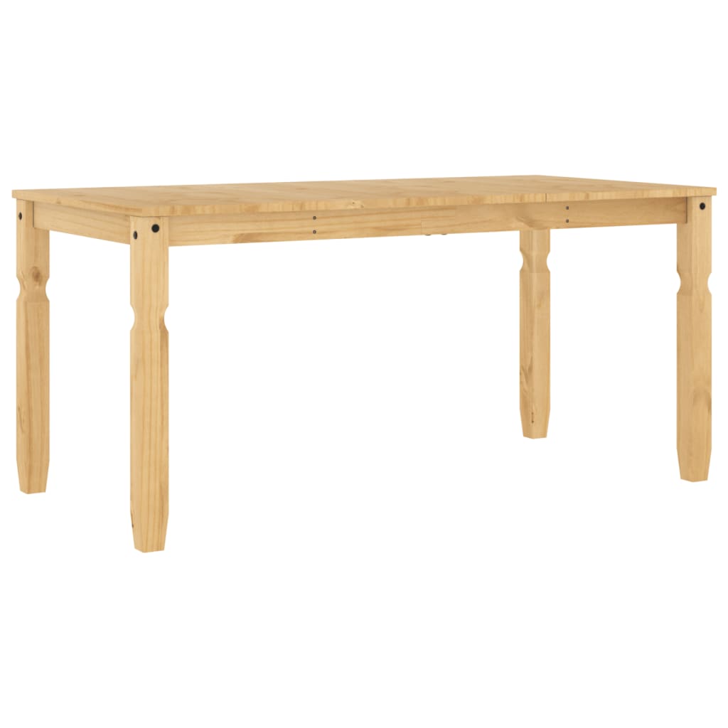 Τραπεζαρία Corona 160 x 80 x 75 εκ. από Μασίφ Ξύλο Πεύκου