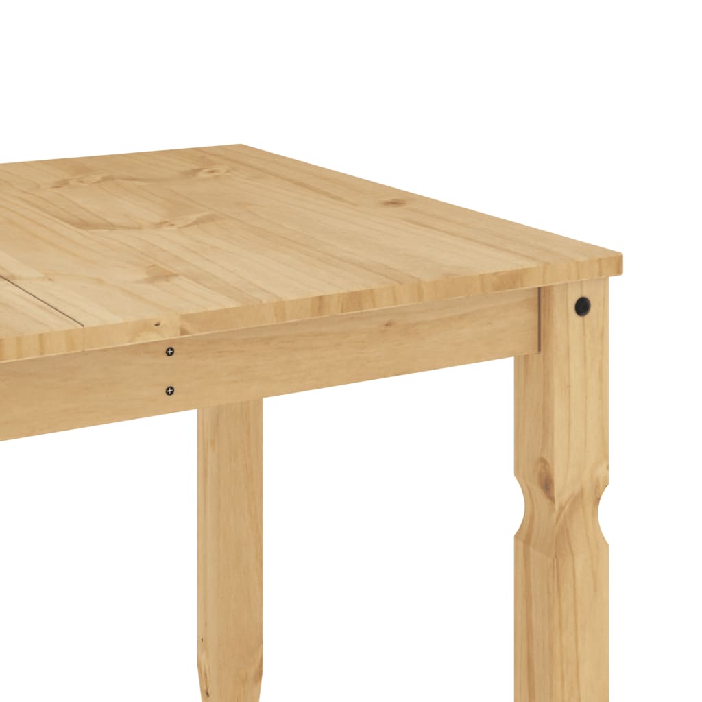 Τραπεζαρία Corona 160 x 80 x 75 εκ. από Μασίφ Ξύλο Πεύκου