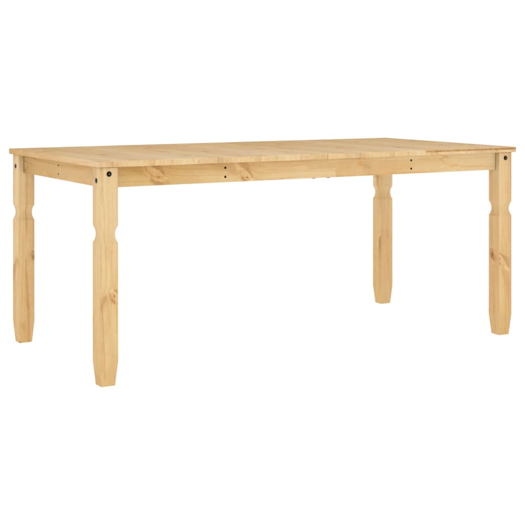 Τραπεζαρία Corona 180 x 90 x 75 εκ. από Μασίφ Ξύλο Πεύκου