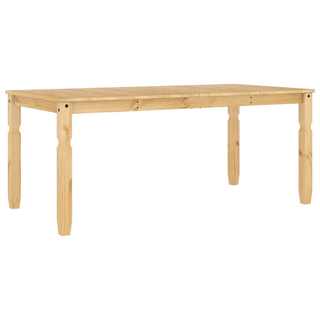 Τραπεζαρία Corona 180 x 90 x 75 εκ. από Μασίφ Ξύλο Πεύκου