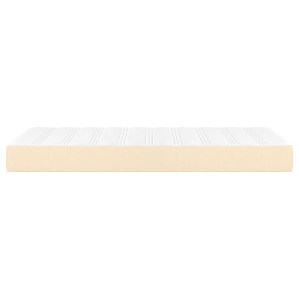 Στρώμα με Pocket Springs Μεσαίας Σκληρότητας Κρεμ 120x190x20 εκ. Υφασμάτινο