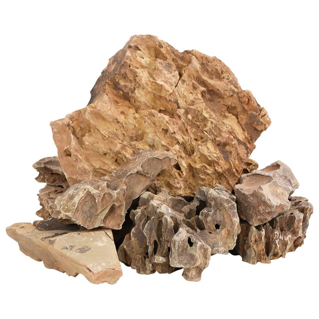 Πέτρες Dragon Stones Καφέ 25 κιλά 5-30 εκ.