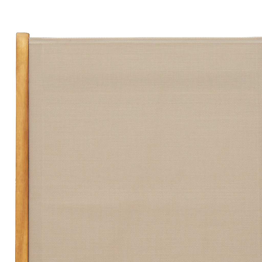 Πτυσσόμενες καρέκλες 6 τεμ. από μασίφ ξύλο ακακίας και υφασμάτινη επένδυση – εικόνα προϊόντος 10