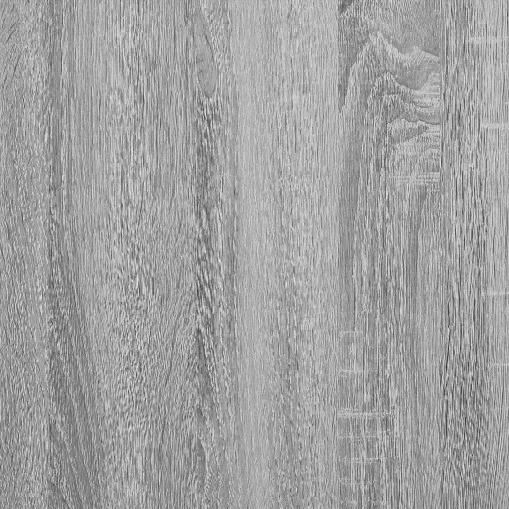 Μπουντουάρ με Καθρέφτη Γκρι Sonoma 80x41x144,5 εκ.