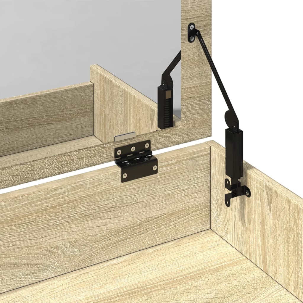 Μπουντουάρ με Καθρέφτη Sonoma Δρυς 60x40x113,5 εκ.