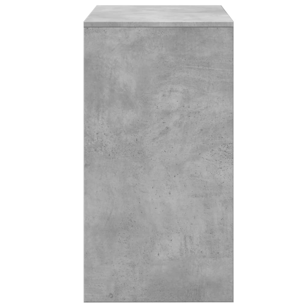Μπουντουάρ με LED Γκρι Σκυροδέματος 60x40x113,5 εκ.