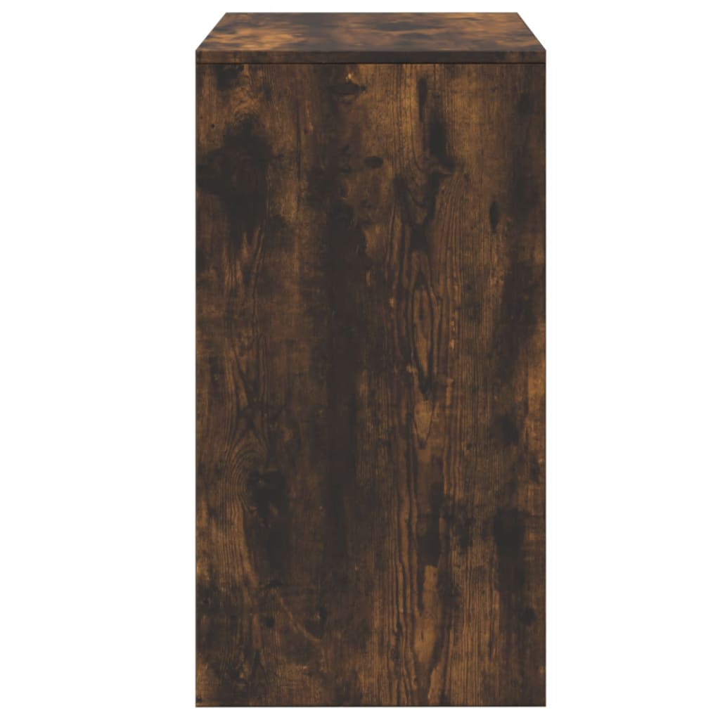 Μπουντουάρ με Καθρέφτη Καπνιστή Δρυς 60x40x113,5 εκ.