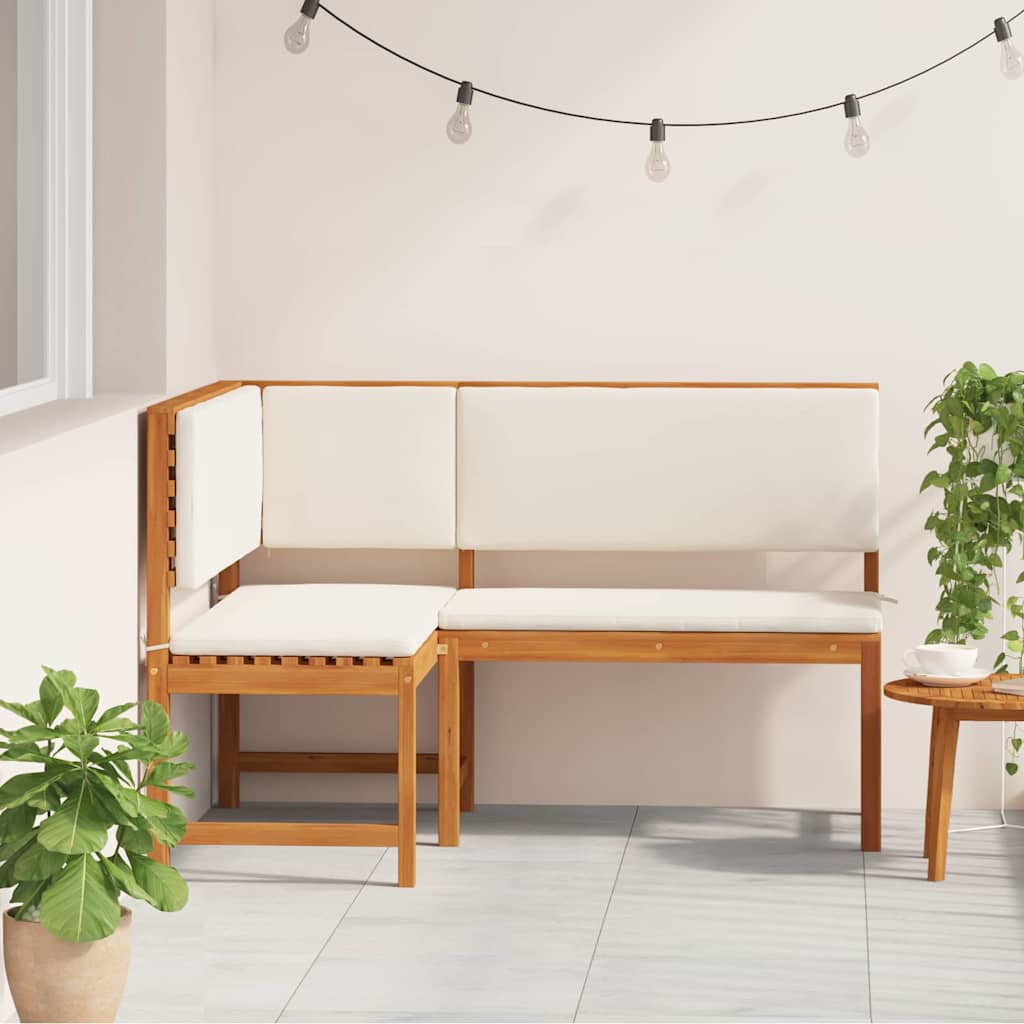 Καρέκλα Κήπου Καφέ 140 x 100 x 91 εκ. Μασίφ ξύλο ακακίας