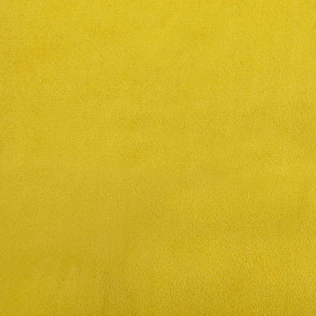 Κρεβάτι καναπές Κίτρινο 194 x 67 x 82 εκ Βελούδο
