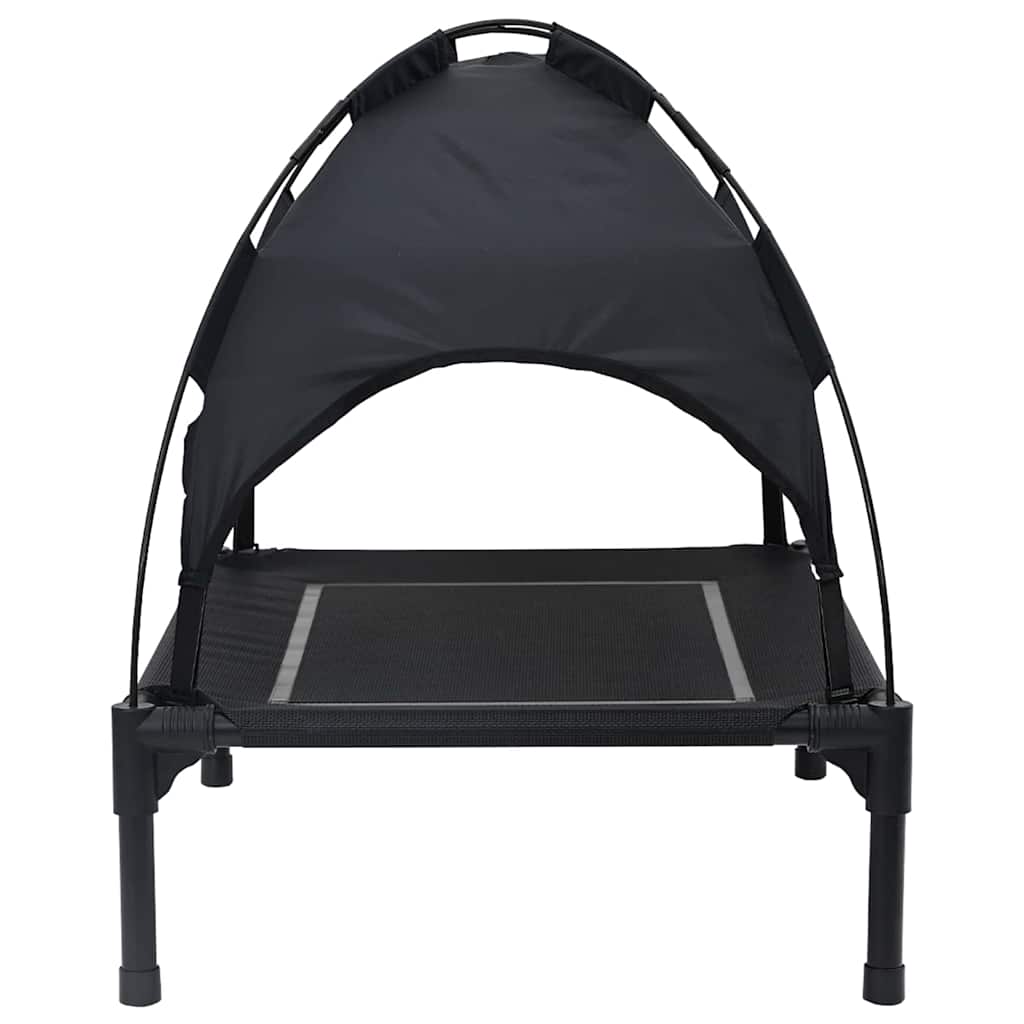 Κρεβάτι Σκύλου 71 x 64 x 71 εκ Ατσάλι Μαύρο
