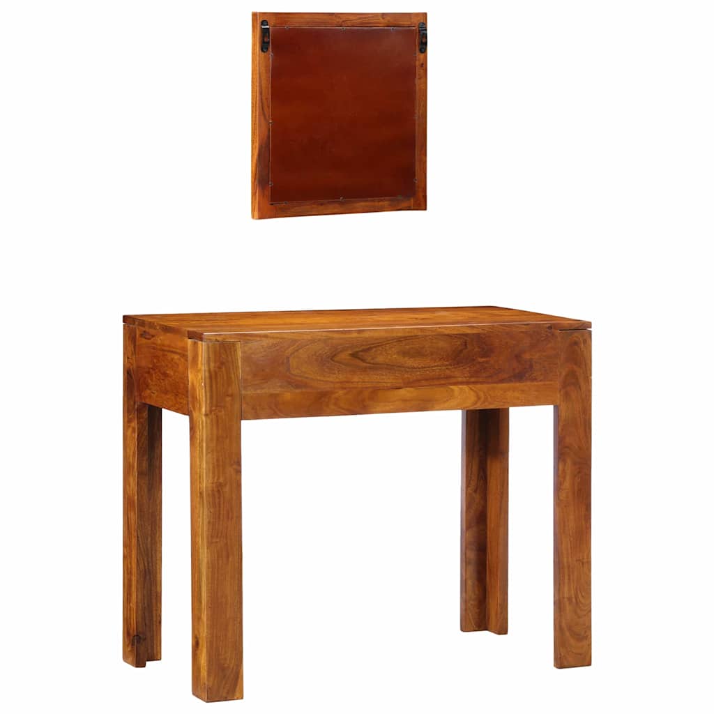 Τραπέζι περιποίησης Καφέ 90 x 45 x 75 cm Στερεό Ξύλο Ακακίας
