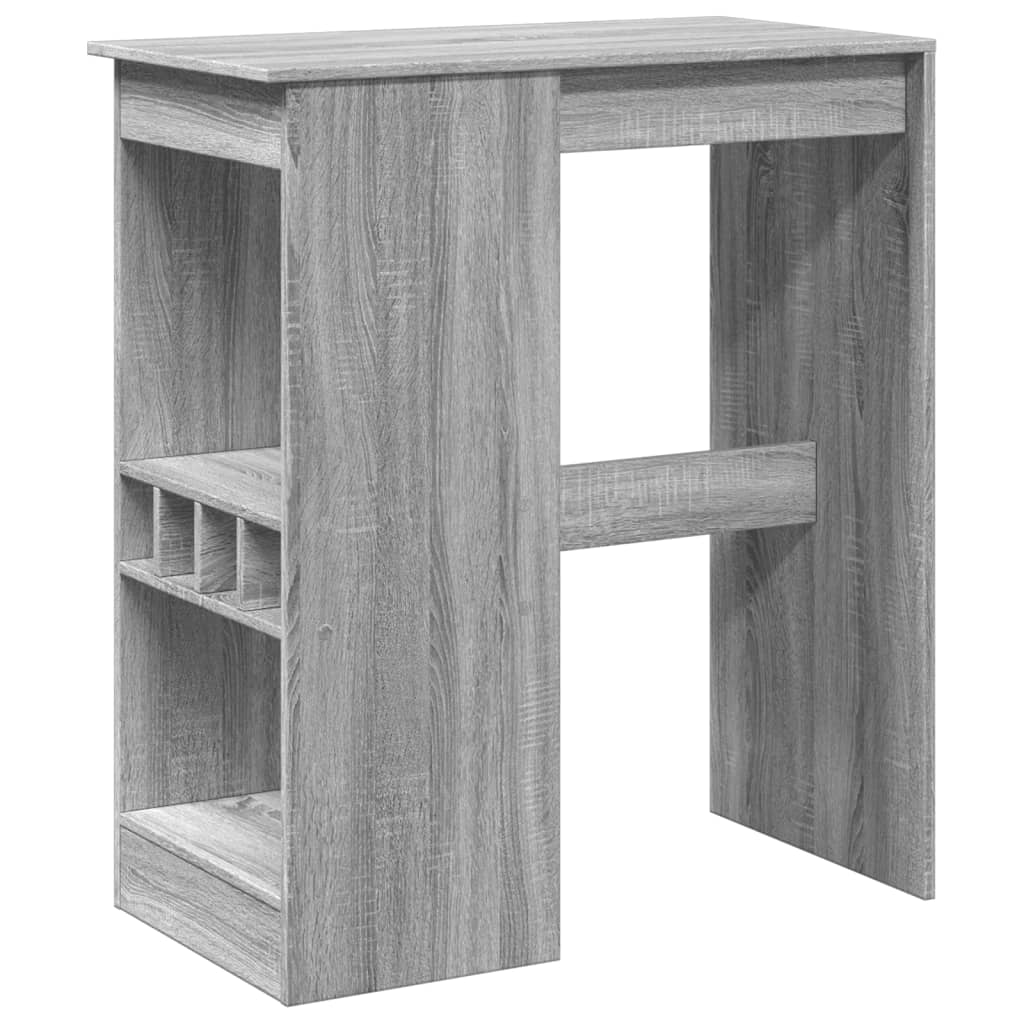 Τραπέζι Μπαρ Γκρι Sonoma 90x47,5x103,5 εκ. από Επεξεργ. Ξύλο