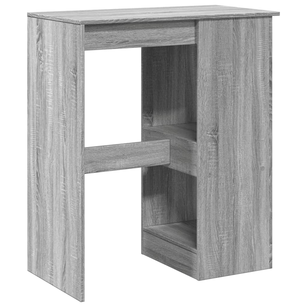 Τραπέζι Μπαρ Γκρι Sonoma 90x47,5x103,5 εκ. από Επεξεργ. Ξύλο