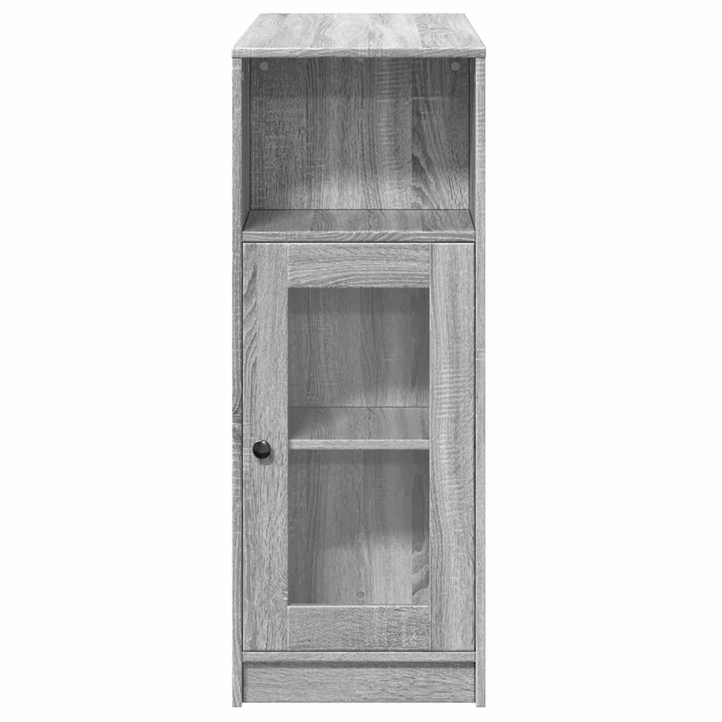 Τραπέζι Μπαρ Γκρι Sonoma 101x40x103,5 εκ. από Επεξεργ. Ξύλο