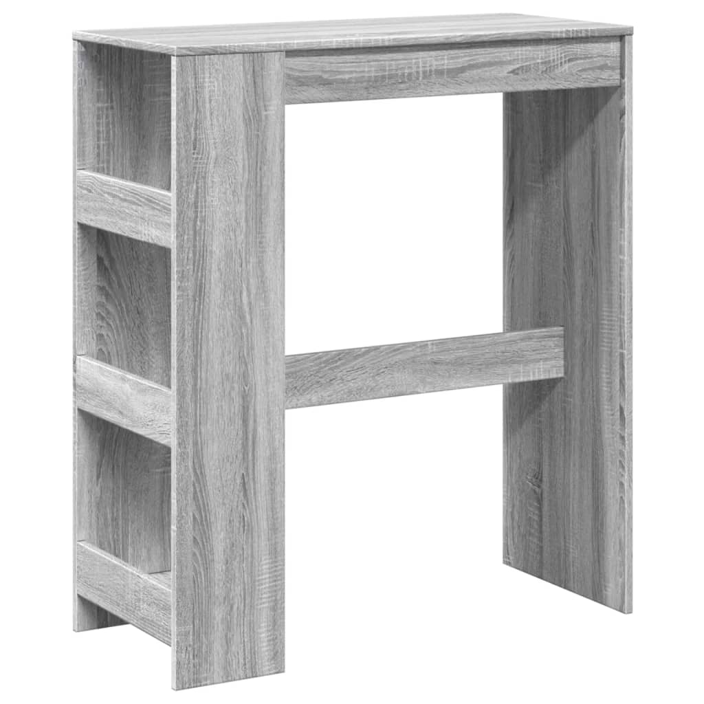 Τραπέζι Μπαρ Γκρι Sonoma 90x40x103,5 εκ. από Επεξεργ. Ξύλο