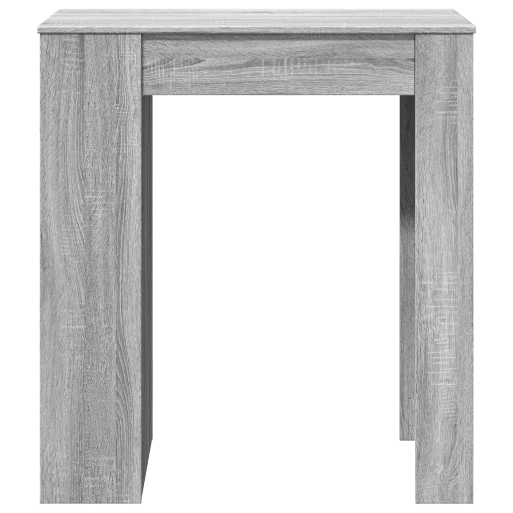 Τραπέζι Μπαρ Γκρι Sonoma 95x47x103,5 εκ. από Επεξεργ. Ξύλο