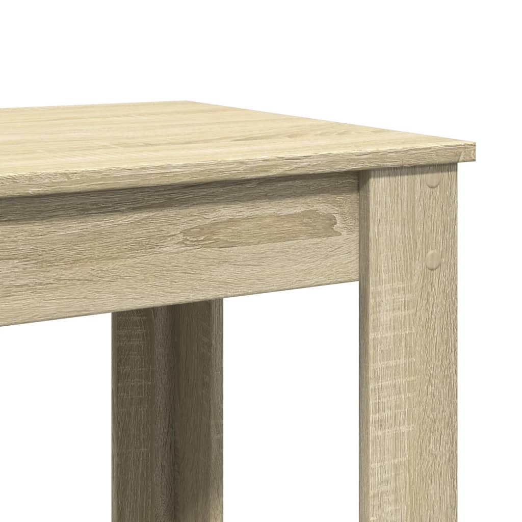 Τραπέζι Μπαρ Sonoma Δρυς 51x50x103,5 εκ. Επεξ. Ξύλο