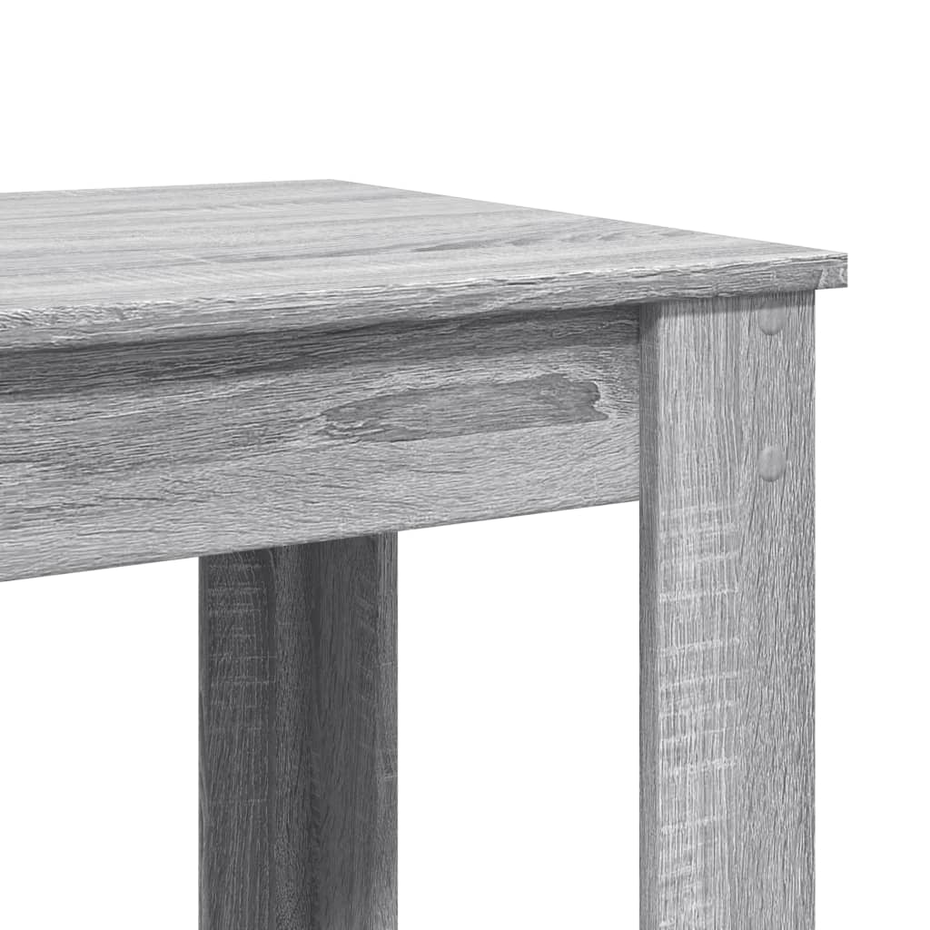 Τραπέζι Κονσόλα Γκρι Sonoma 51x50x103,5 εκ. από Επεξεργ. Ξύλο