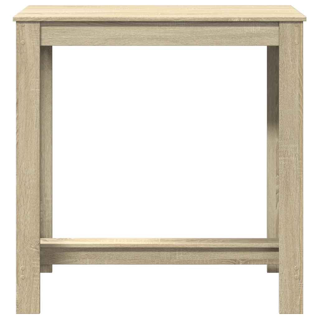 Τραπέζι Μπαρ Sonoma Δρυς 102x50x103,5εκ. Επεξεργ. Ξύλο