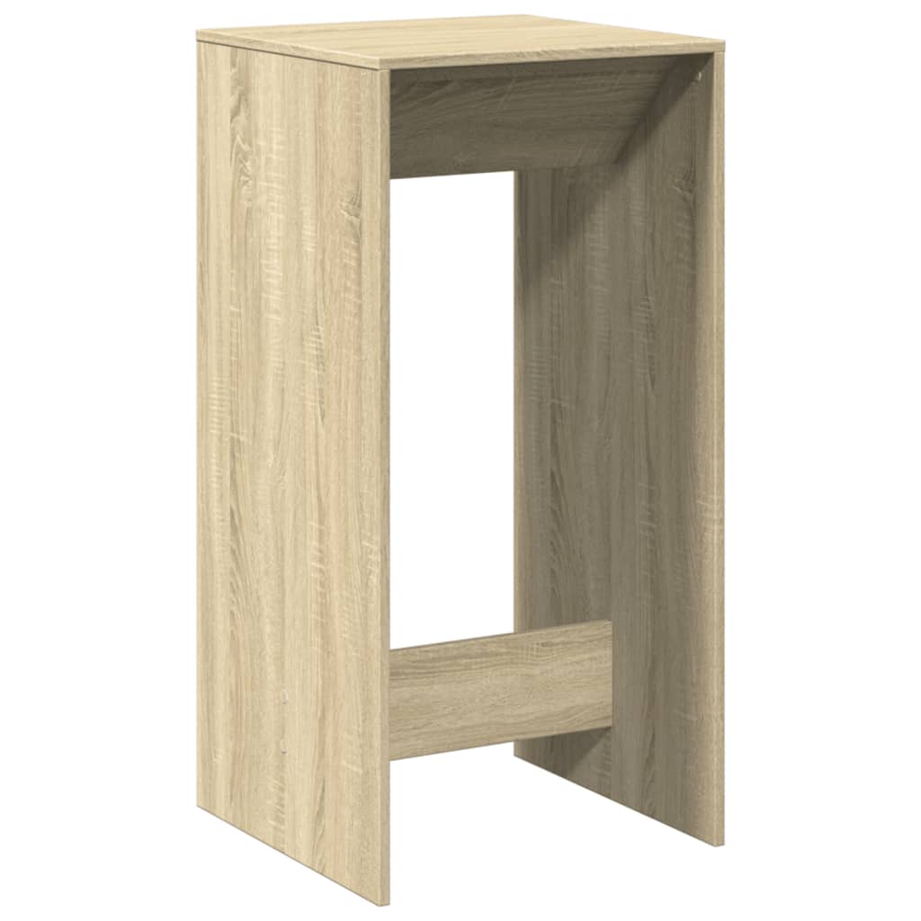 Τραπέζι Μπαρ Sonoma Δρυς 51x50x103,5 εκ. Επεξ. Ξύλο