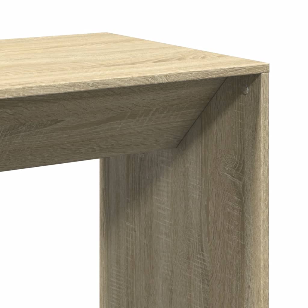 Τραπέζι Μπαρ Sonoma Δρυς 51x50x103,5 εκ. Επεξ. Ξύλο