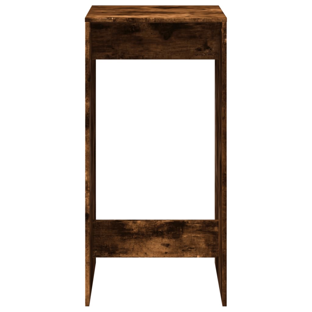 Τραπέζι Μπαρ Καπνιστή Δρυς 51x50x103,5 εκ. Επεξ. Ξύλο