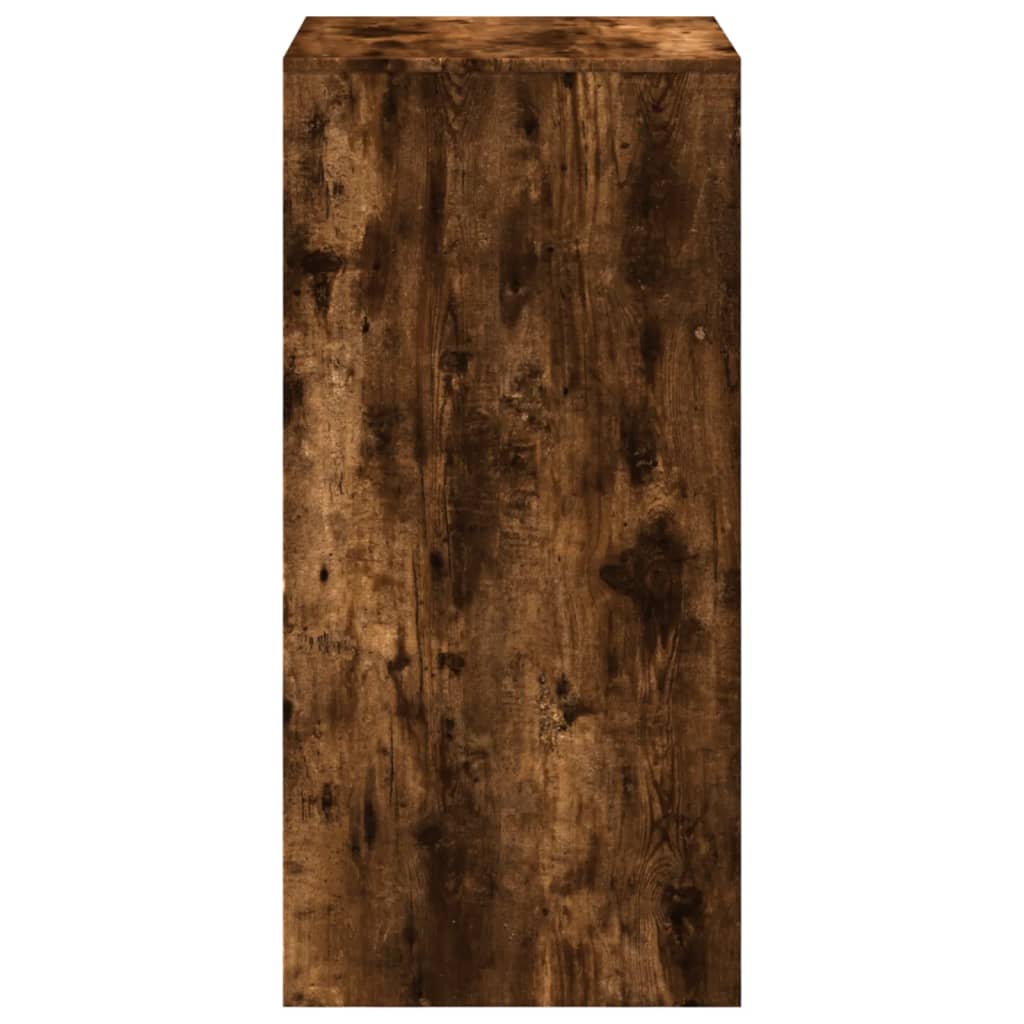 Τραπέζι Μπαρ Καπνιστή Δρυς 51x50x103,5 εκ. Επεξ. Ξύλο