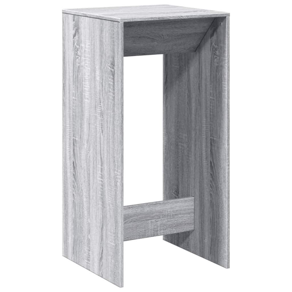 Τραπέζι Κονσόλα Γκρι Sonoma 51x50x103,5 εκ. από Επεξεργ. Ξύλο
