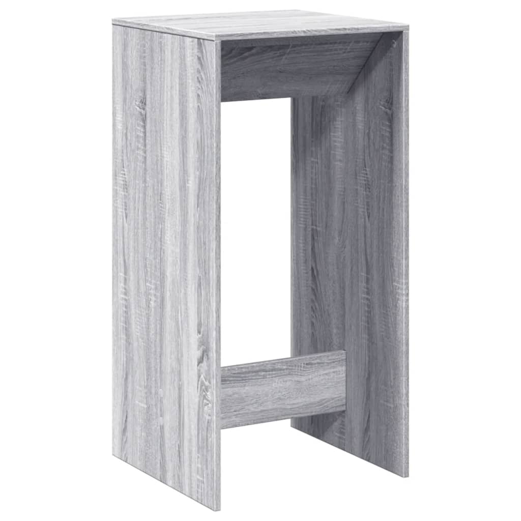Τραπέζι Κονσόλα Γκρι Sonoma 51x50x103,5 εκ. από Επεξεργ. Ξύλο