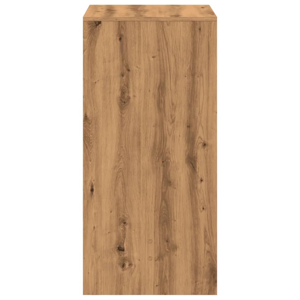 Τραπέζι Μπαρ Αρτισιανή Δρυς 51x50x103,5 εκ. Επεξ. Ξύλο