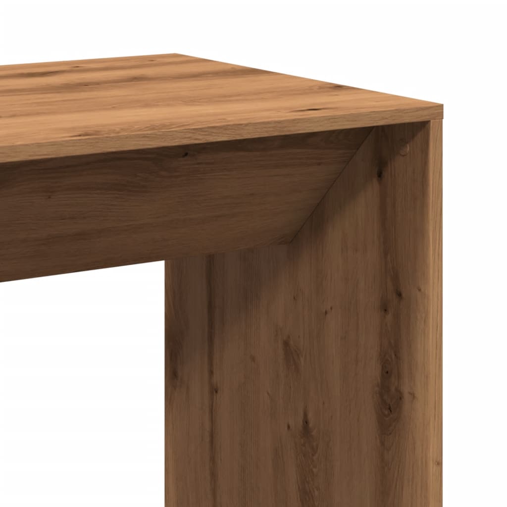 Τραπέζι Μπαρ Αρτισιανή Δρυς 51x50x103,5 εκ. Επεξ. Ξύλο