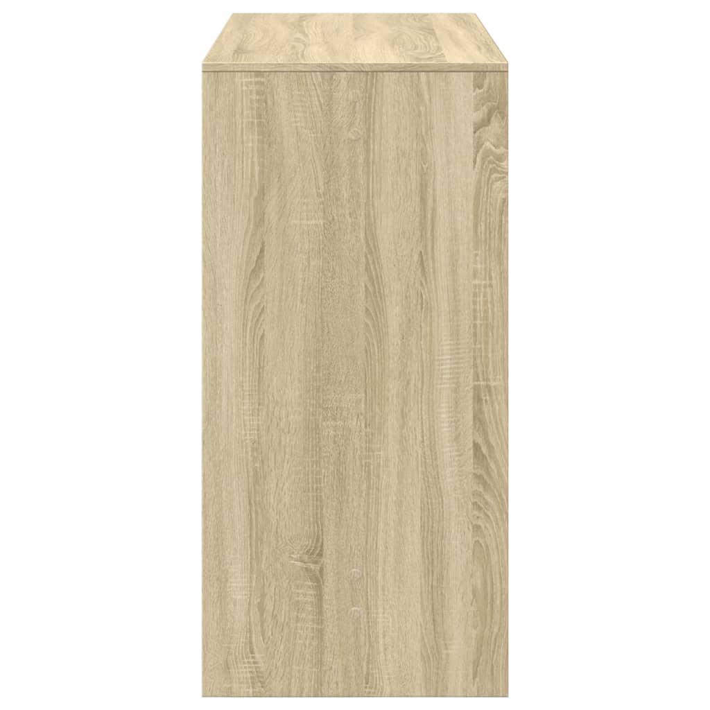 Τραπέζι Μπαρ Sonoma Δρυς 102x50x103,5εκ. Επεξεργ. Ξύλο